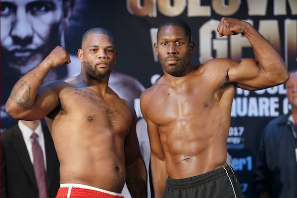 Mike Perez vs Bryant Jennings weigh-in